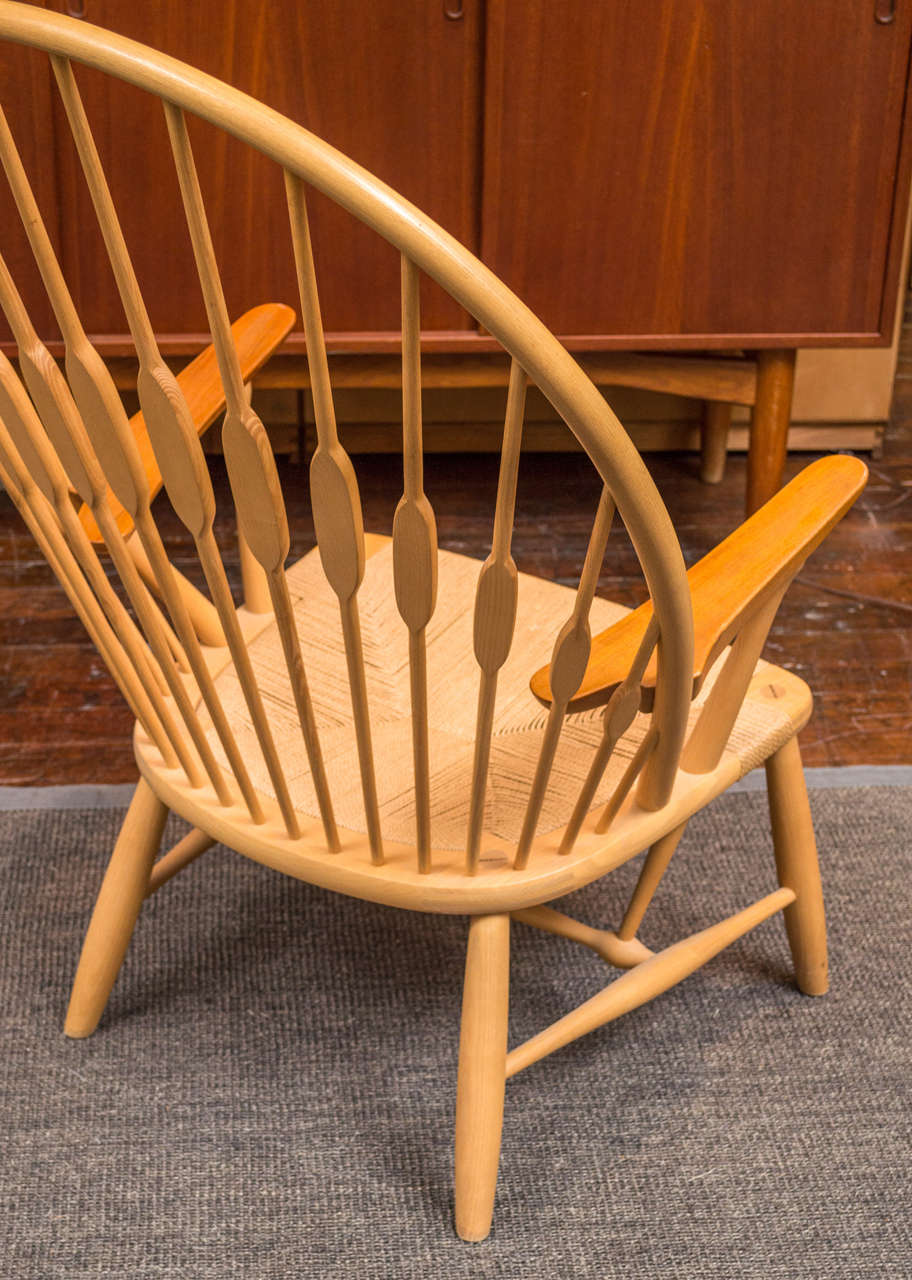 Mid-Century Modern Hans Wegner Peacock Chair