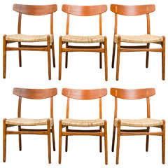 Hans J Wegner Dining Chairs