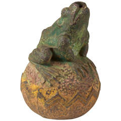 Cast Iron Frog Fountain Head
