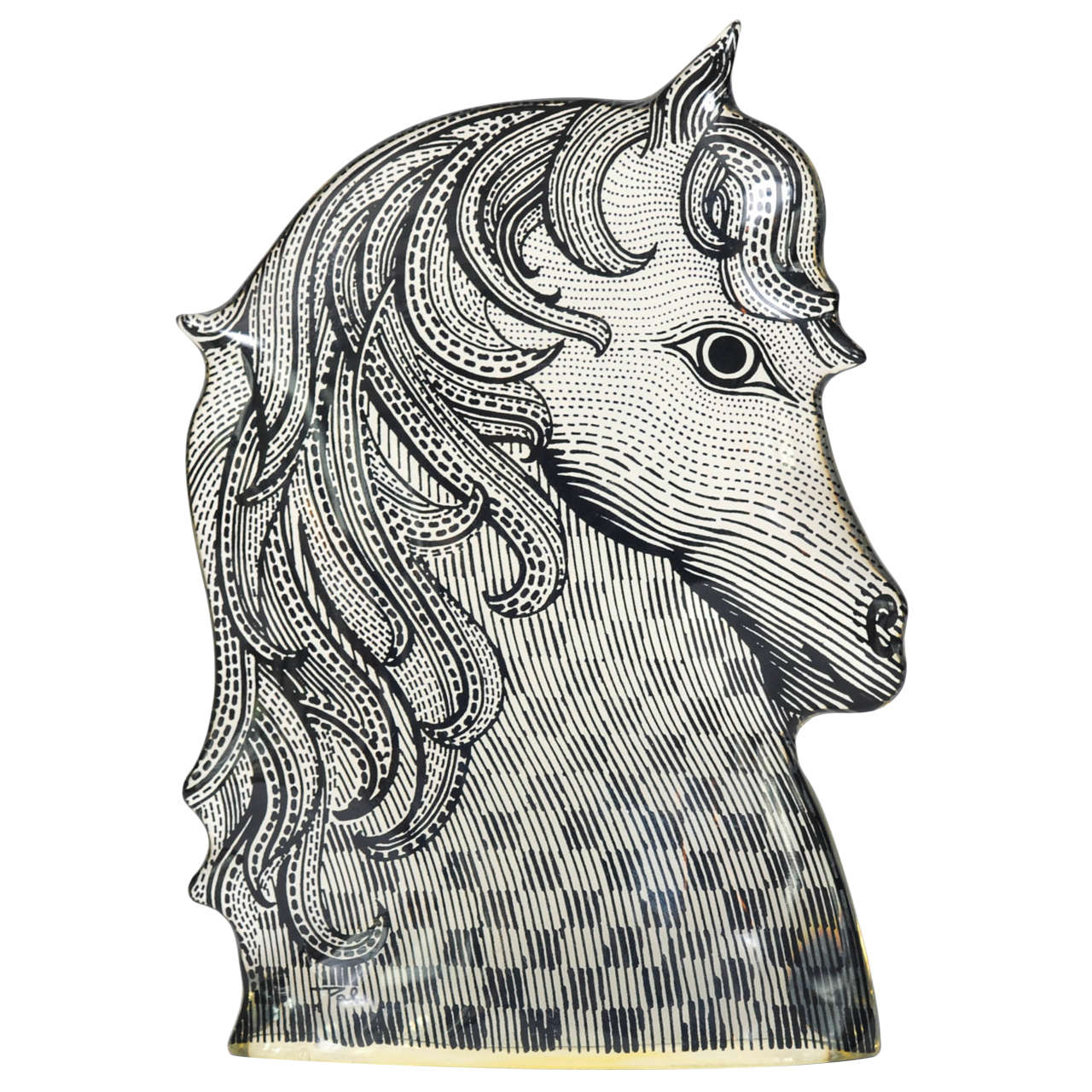 Lucite Unicorn Designed by Abraham Palatnik