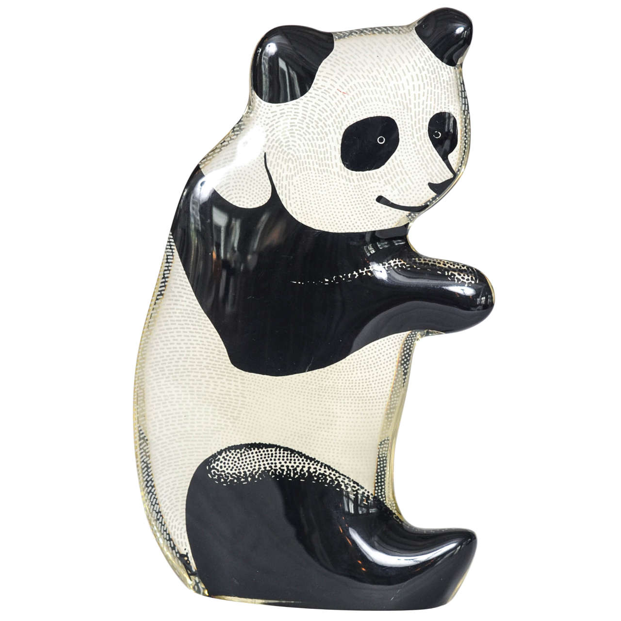 Lucite Panda Designed by Abraham Palatnik For Sale