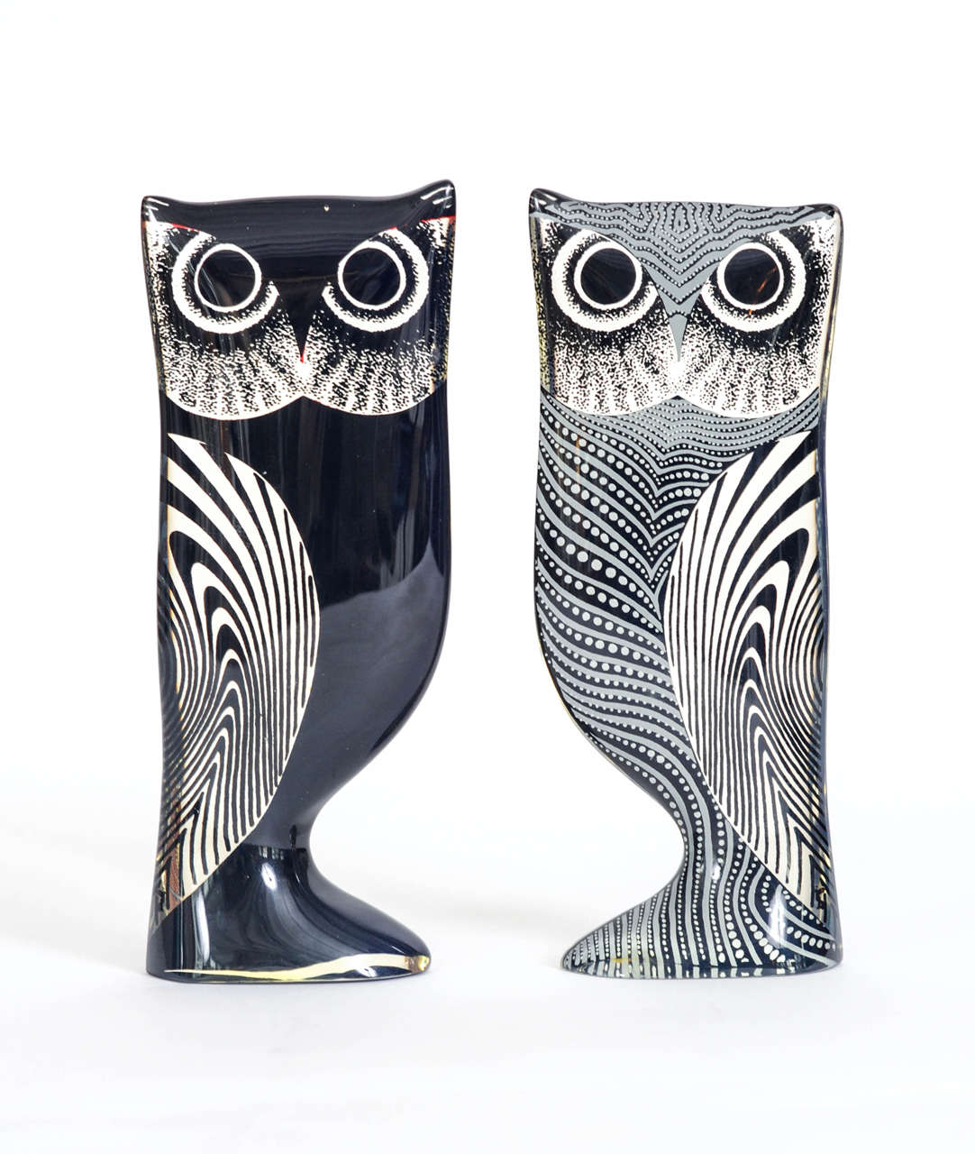 Set of Five Lucite Owls Designed by Abraham Palatnik 1