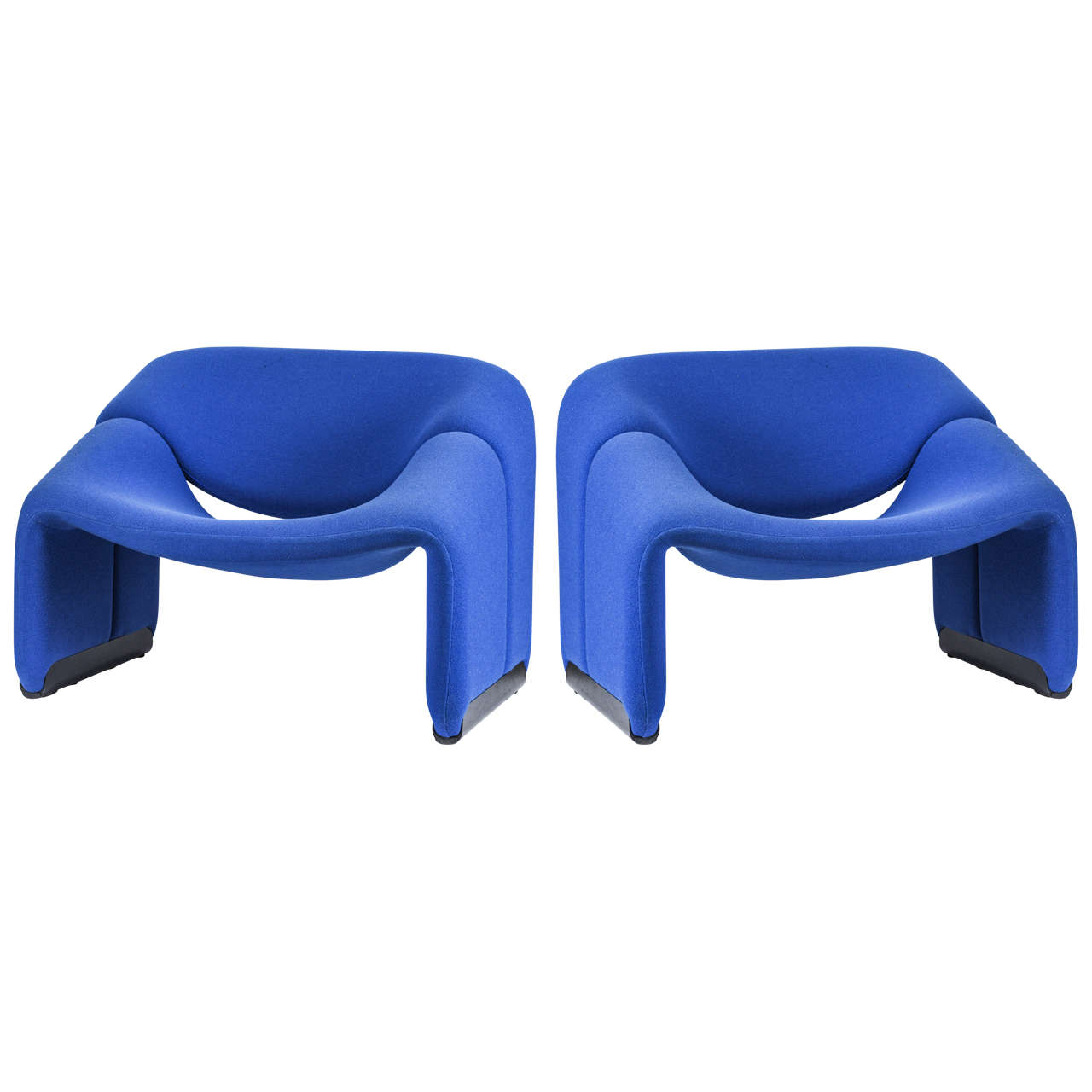 Set of Two Groovy Chairs by Pierre Paulin for Artifort