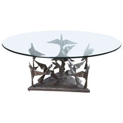 Coffee Table of Birds in Flight