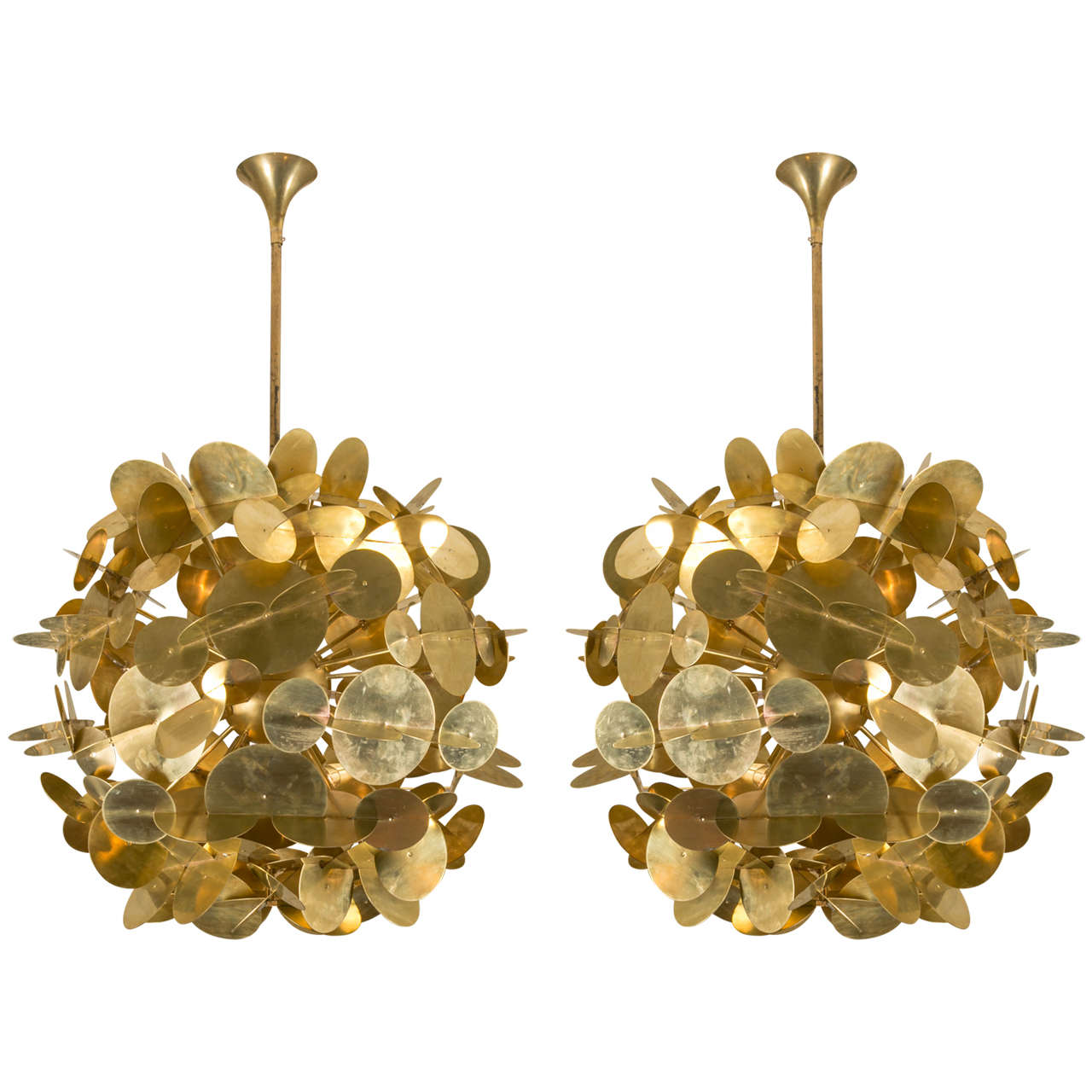 Pair of Chandeliers For Sale