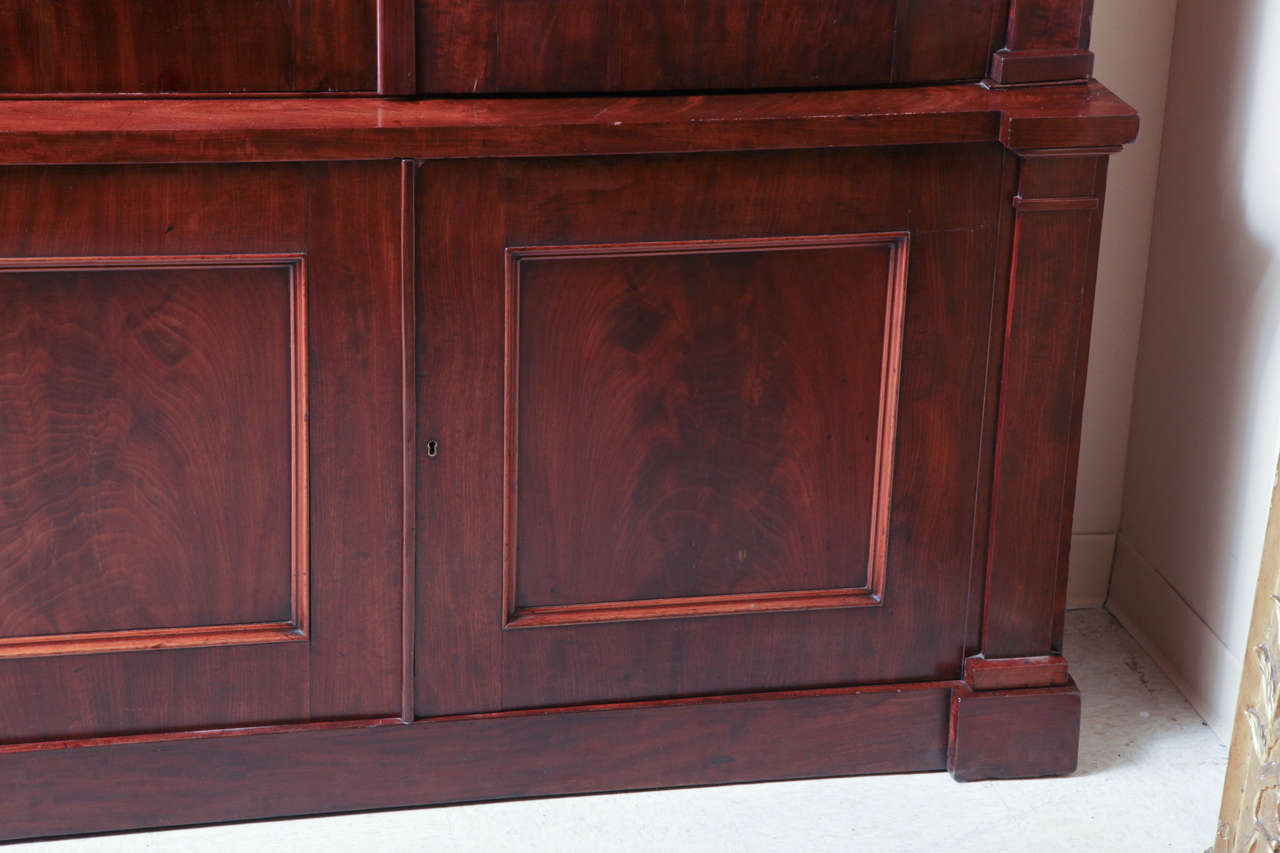 19th Century English Four-Door Cupboard In Excellent Condition In New York, NY