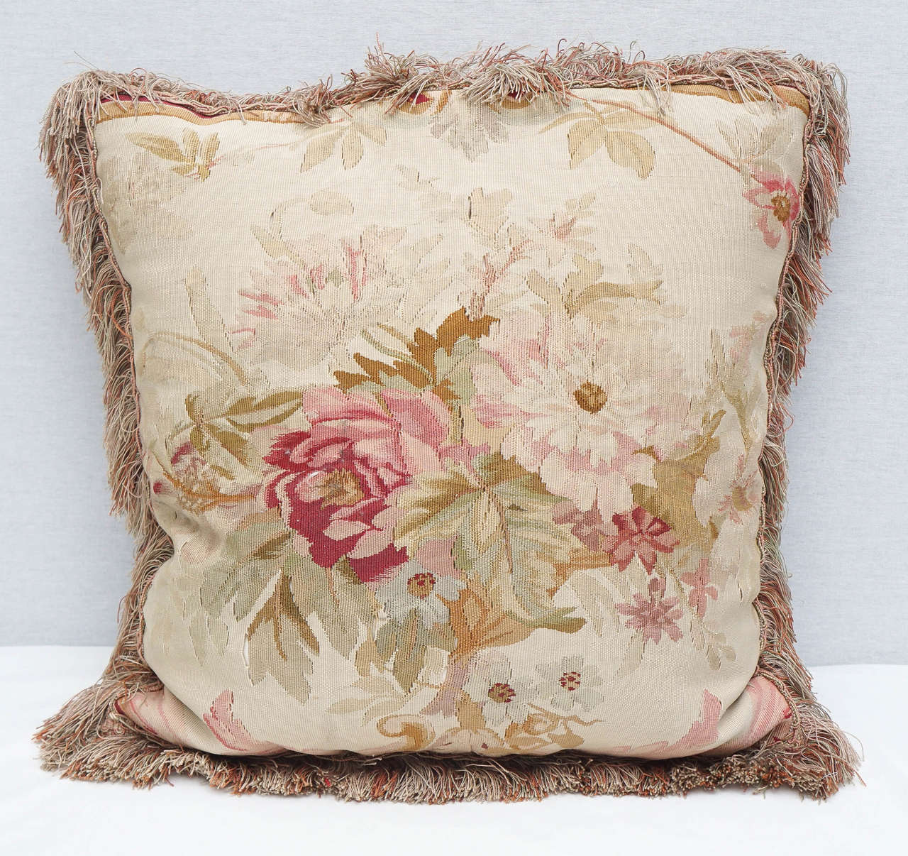 Pair of Aubusson Pillows at 1stDibs