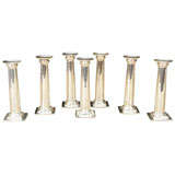 Antony Todd Collection Silver Candleholders