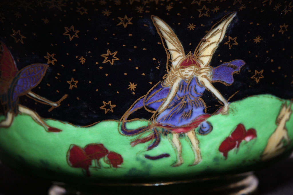 A Fine Wedgwood Fairyland Lustre Bowl In Excellent Condition In New York, NY