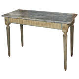 Fine Louis XVI Period Painted Console