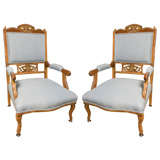 Pair of Victorian Hitchcock Chairs