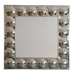 Vintage Fab 60's Bubble Framed Mirror