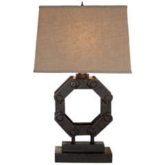 octagon chain lamp