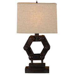 hexagon chain lamp
