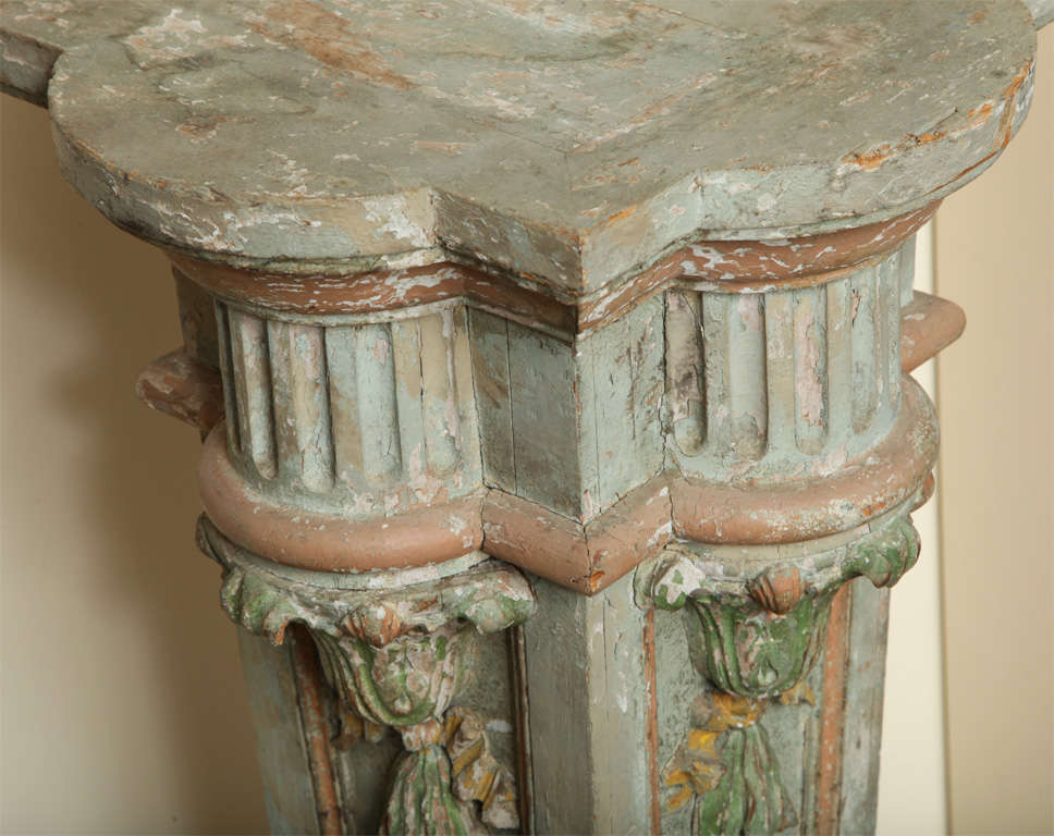 Wood A Pair of French Louis XVI Style Pedestals