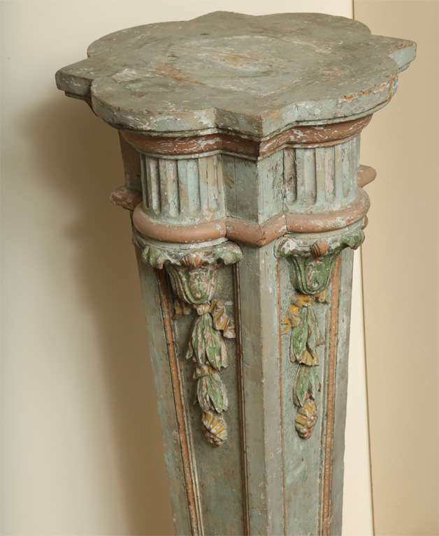 A Pair of French Louis XVI Style Pedestals 3