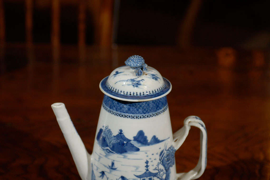 18th Century and Earlier Chinese Export Chocolate Pot