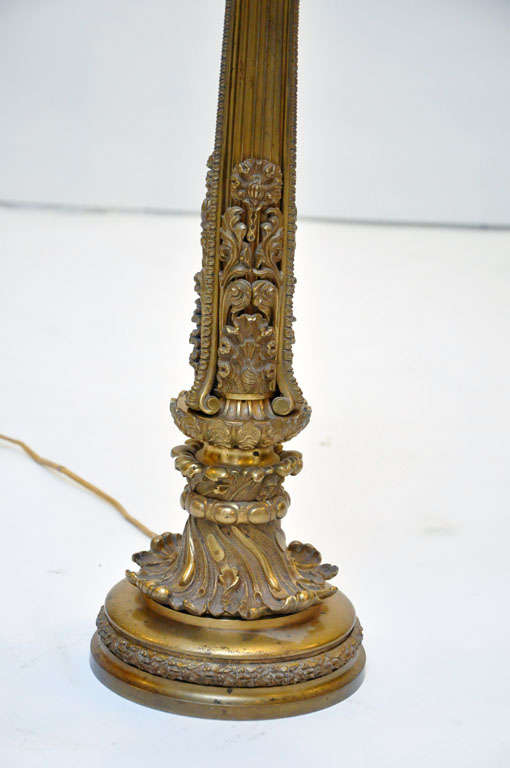 Pair of 19th Century Monumental French Bronze Electrified Candelabra