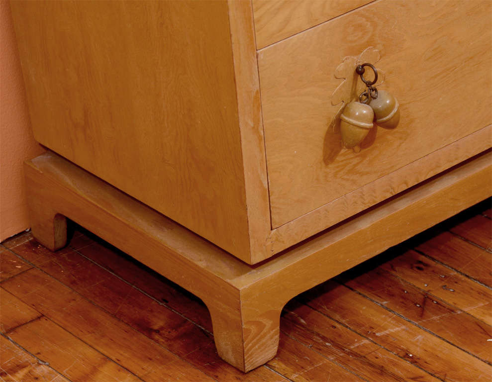 American Mid Century Dresser w/ Acorn Drawer Pulls by Johan Tapp
