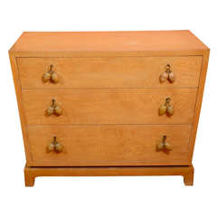 Mid Century Dresser w/ Acorn Drawer Pulls by Johan Tapp