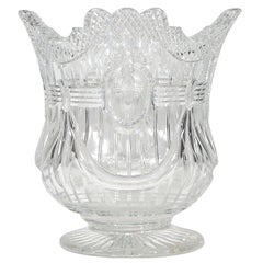 Enfriador de Vino de Cristal Soplado a Mano Webb del S. XIX