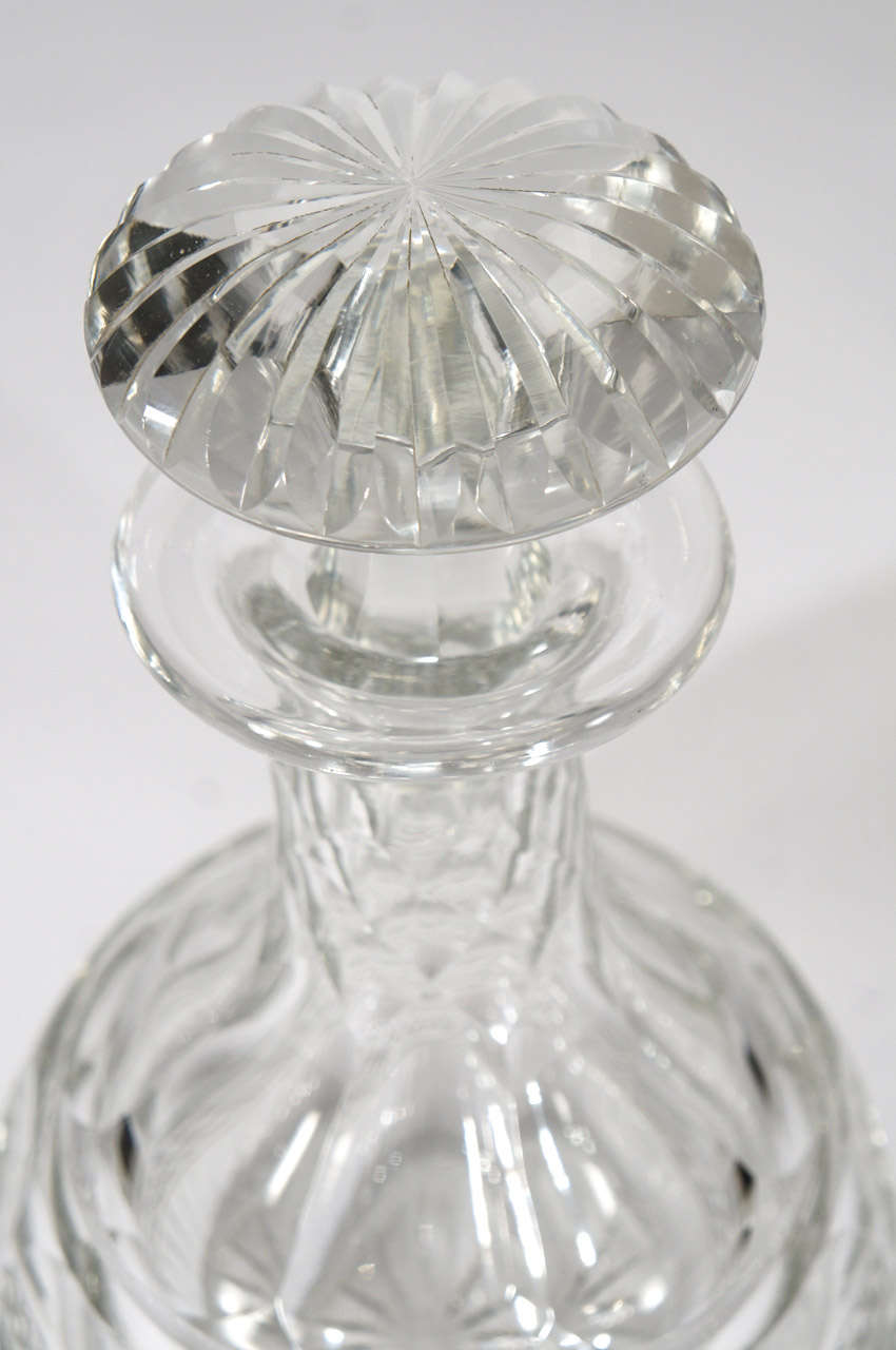 AngloIrish Cut Crystal Magnum Decanter at 1stDibs