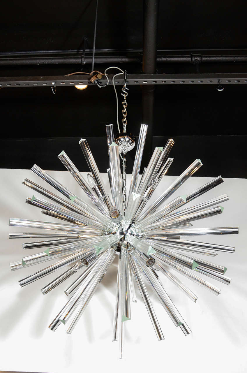 murano glass sputnik chandelier