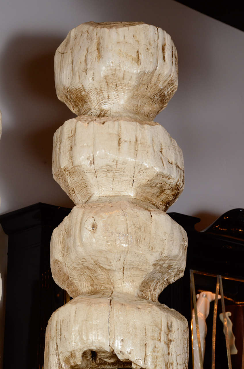 Monumental Set of Three Totems by Espen Eiborg In Excellent Condition In New York, NY