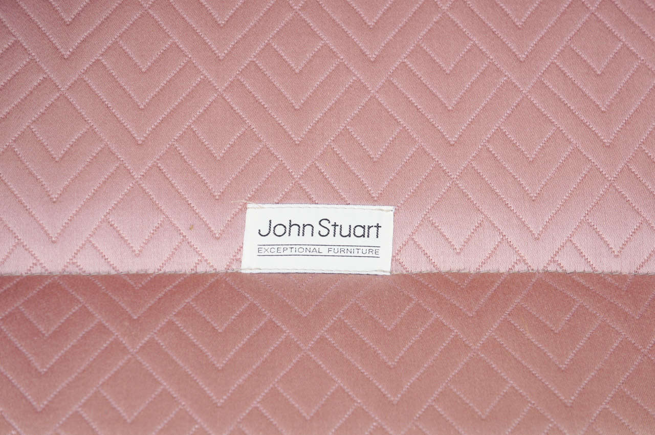 pair of Mid Century John Stuart Low & Deep Arm Chairs 1