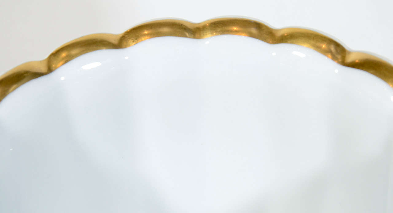 Elegant Porcelain Urn Designed by Thorkild Olssen for Royal Copenhagen 1