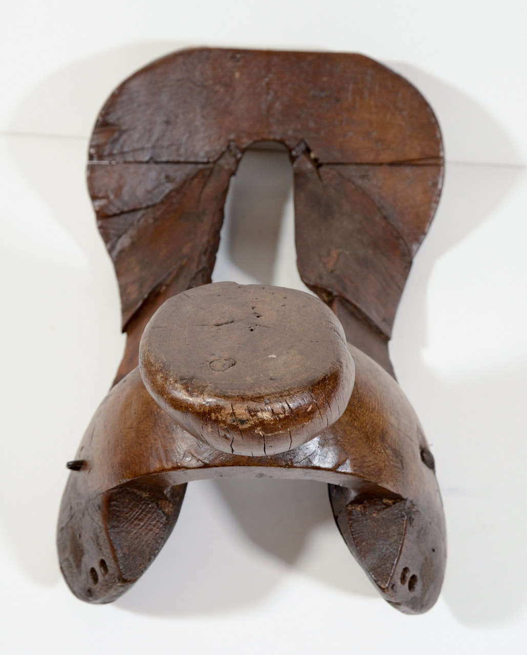 Rare Antique Rustic Hand Carved Wooden Horse Saddle at 1stDibs wooden