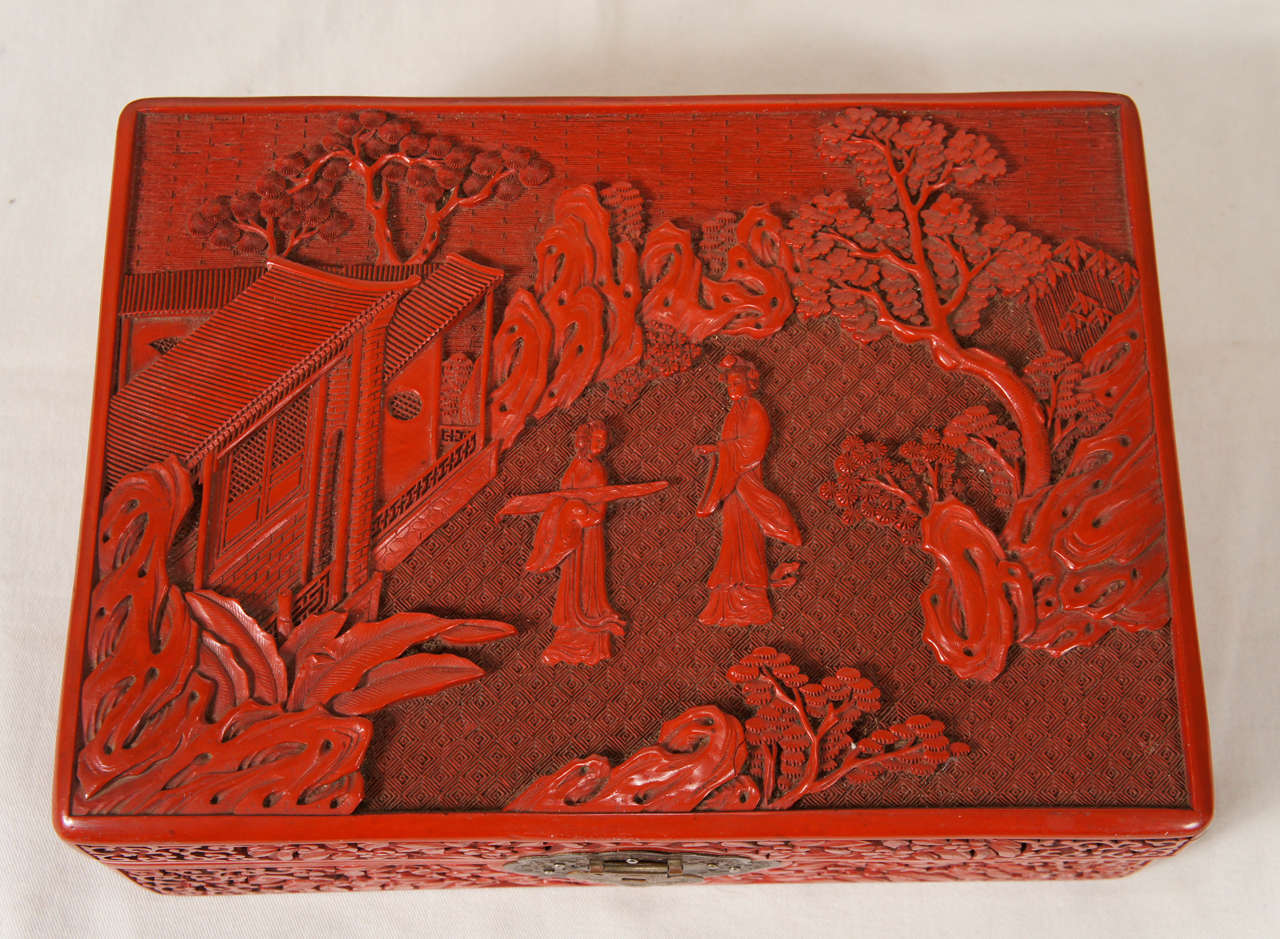 Chinese Cinnabar Box 3