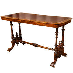 English Walnut Sofa Table Antique English Walnut Sofa Table