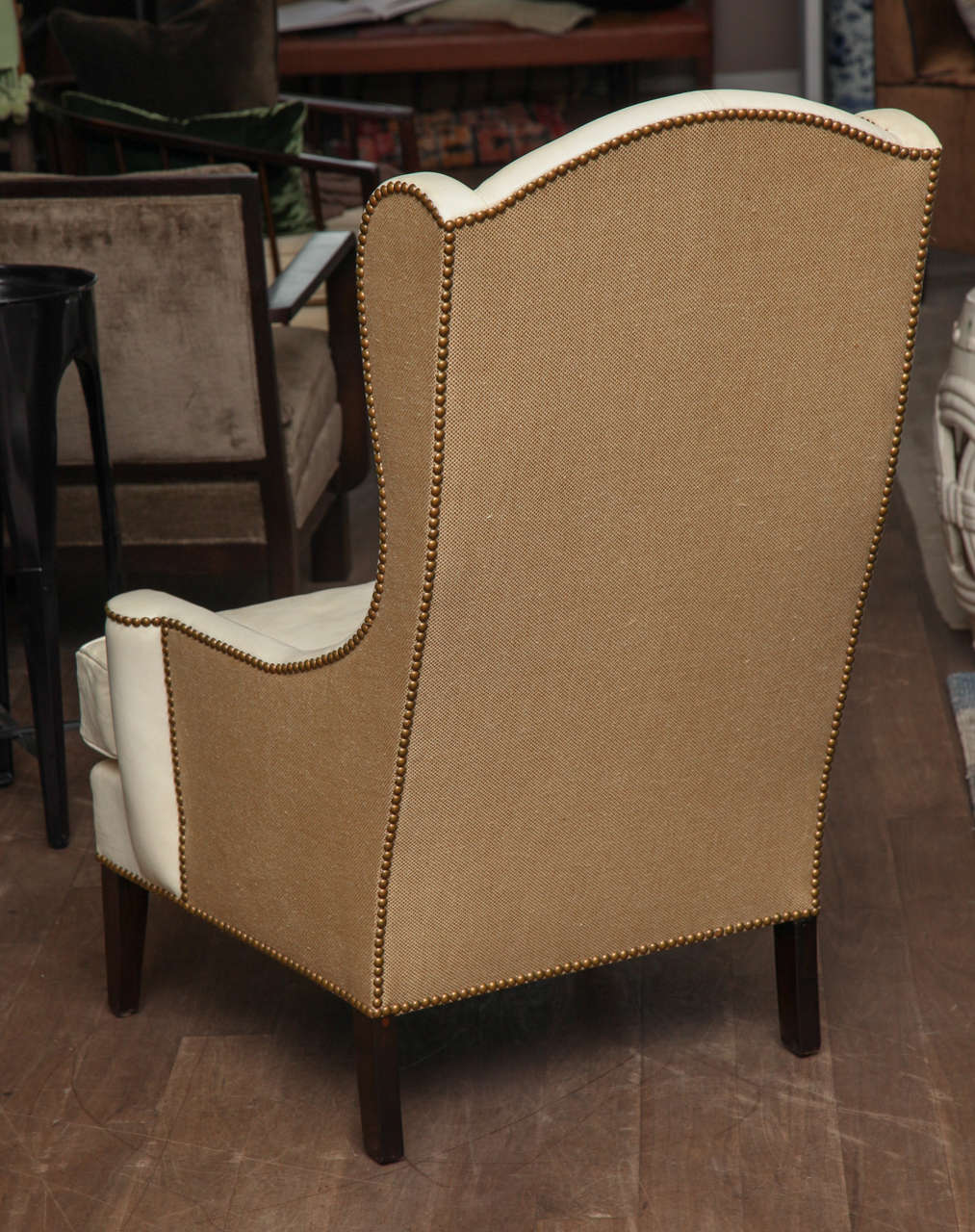 Pair of Wingback Chairs 1