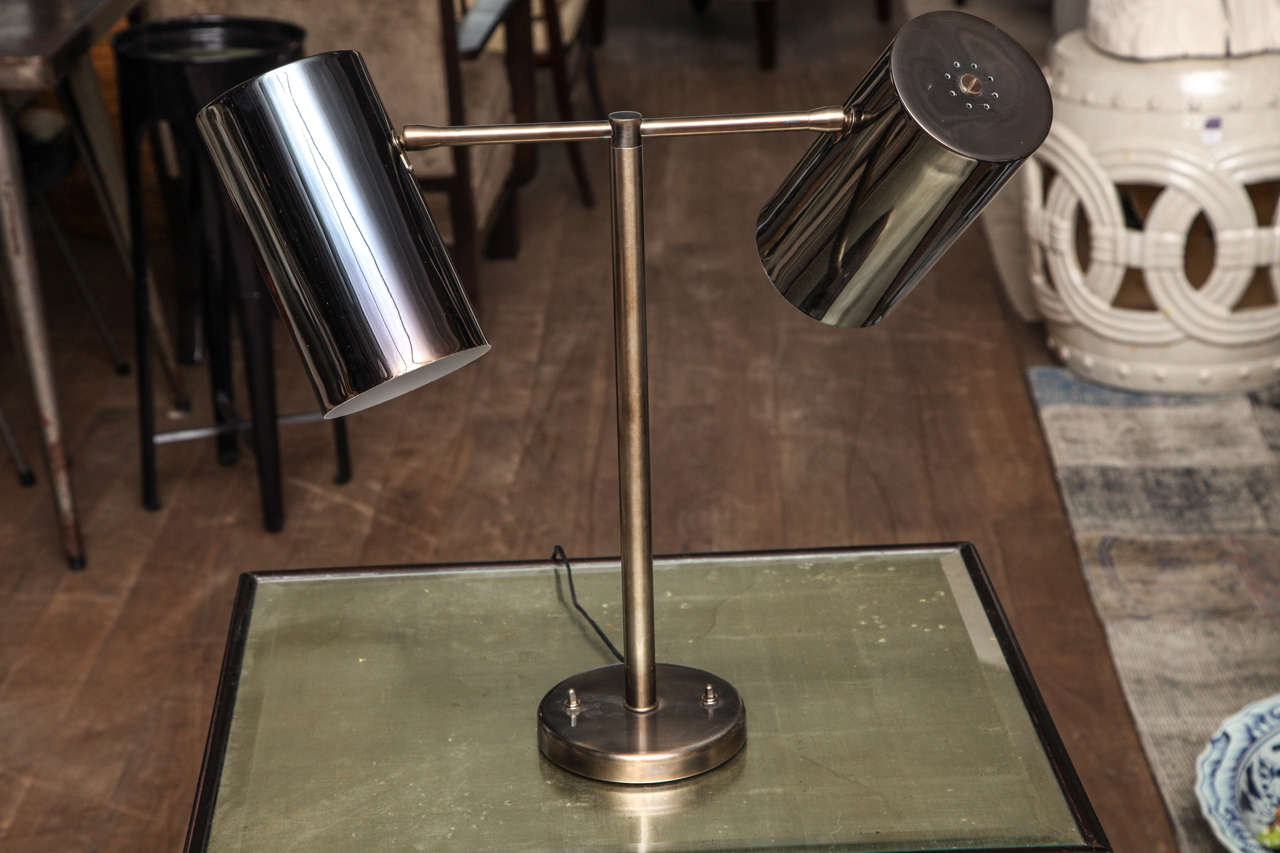 Mid-20th Century Plated Nessen Studios Task Lamp