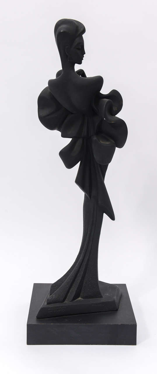 Art Deco Alexsander Danel Sculpture 