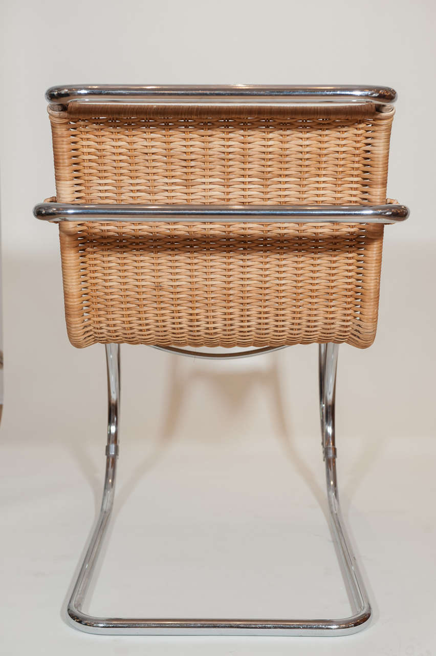 American Pair of Mies van der Rohe Chairs