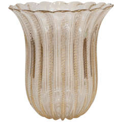 Large Murano Vase Attributed to Barovier