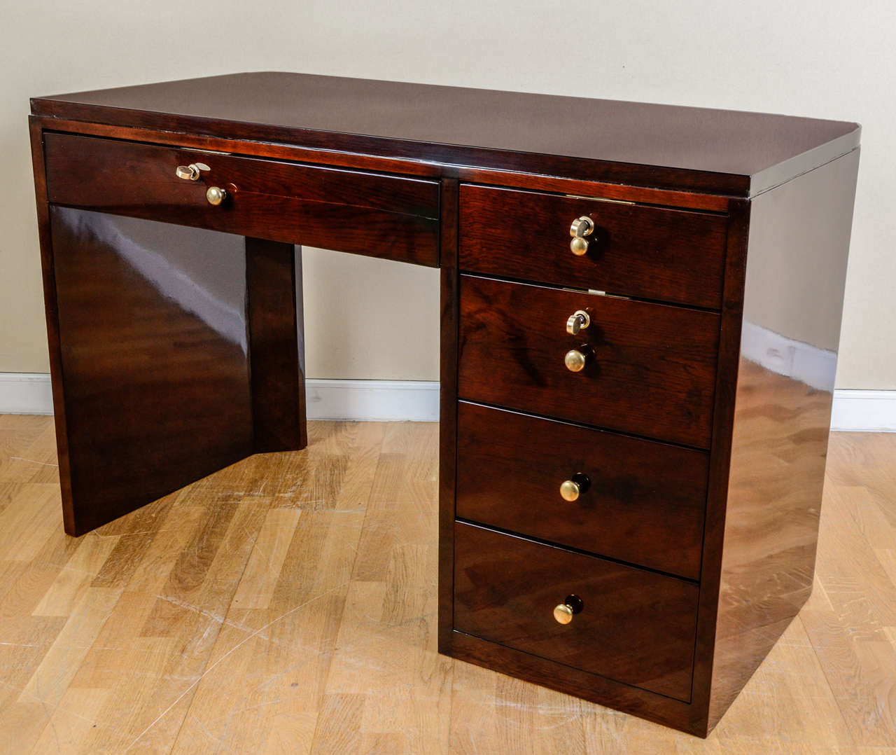 Circa 1935 Modernist Art Deco Desk
