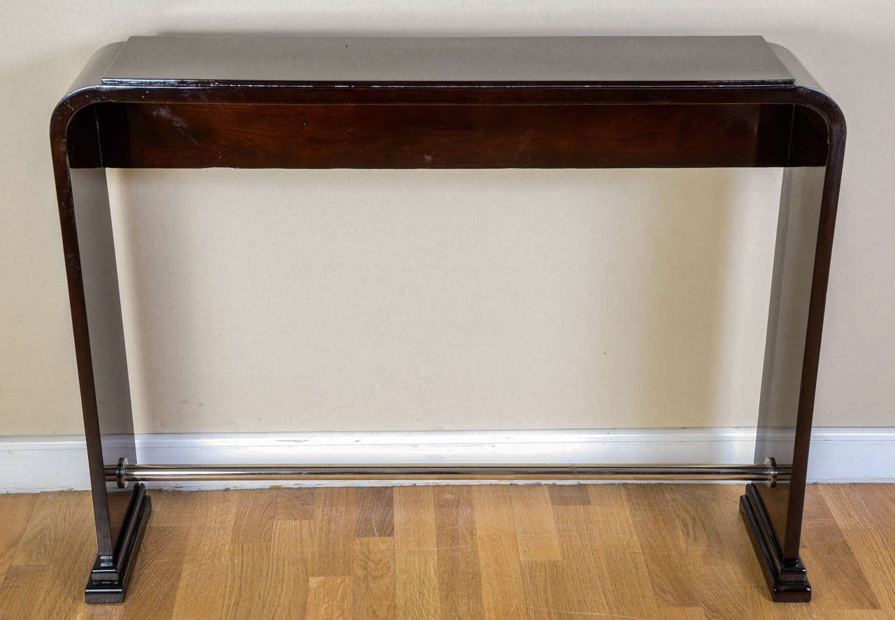 Pair of Circa 1930 Art Deco Period Consoles