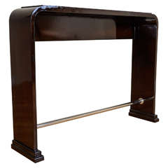 Pair of Circa 1930 Art Deco Period Consoles