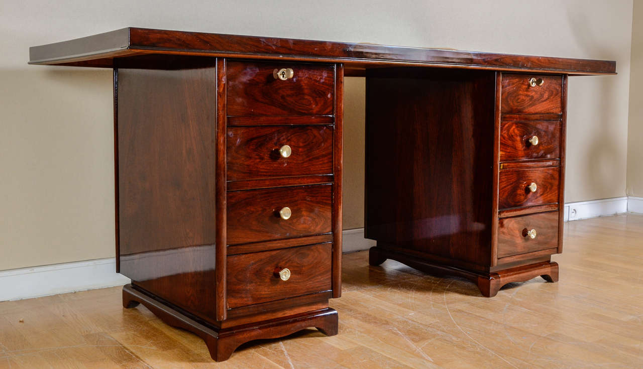 Bureau Art déco 1930 par Mercier Freres Paris