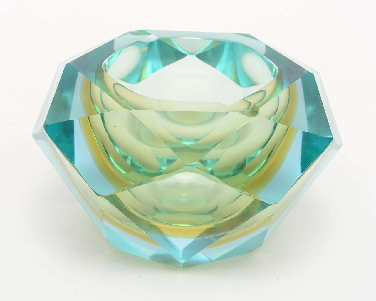 Faceted Murano Glass Bowl 3