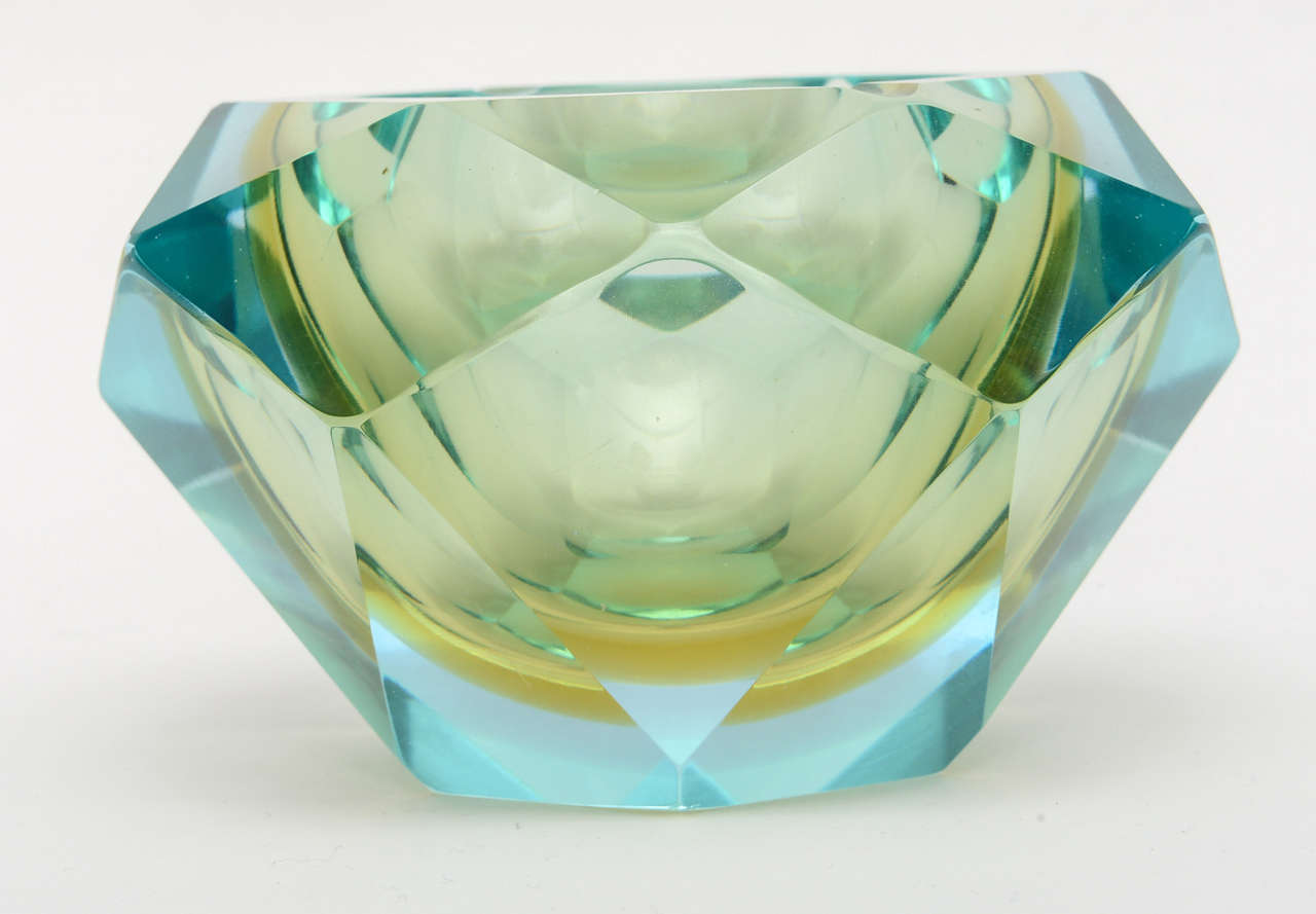 Faceted Murano Glass Bowl 4