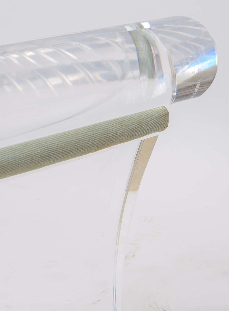 A Robert Van Horn Lucite Bench 3