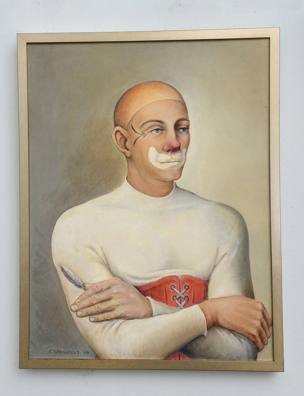 Der surrealistische Künstler Robert Springfels begann seine Karriere als Bühnenbildner für Cecil B. Demille und war dann eine wichtige Kraft in der surrealistischen amerikanischen Bewegung. Diese wichtige Gruppe von Gemälden wurde von der Tochter