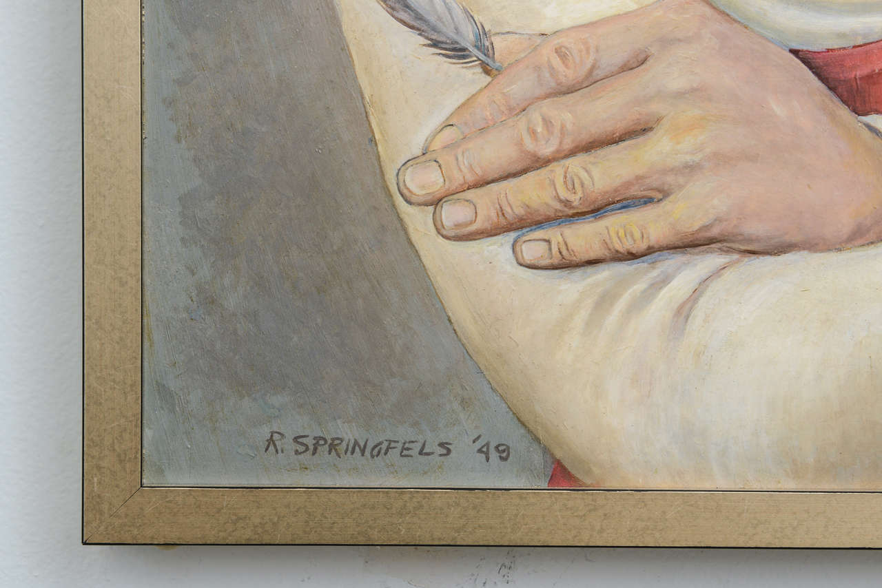 Agnello-Kleid von Robert Springfels, 1949 (amerikanisch) im Angebot