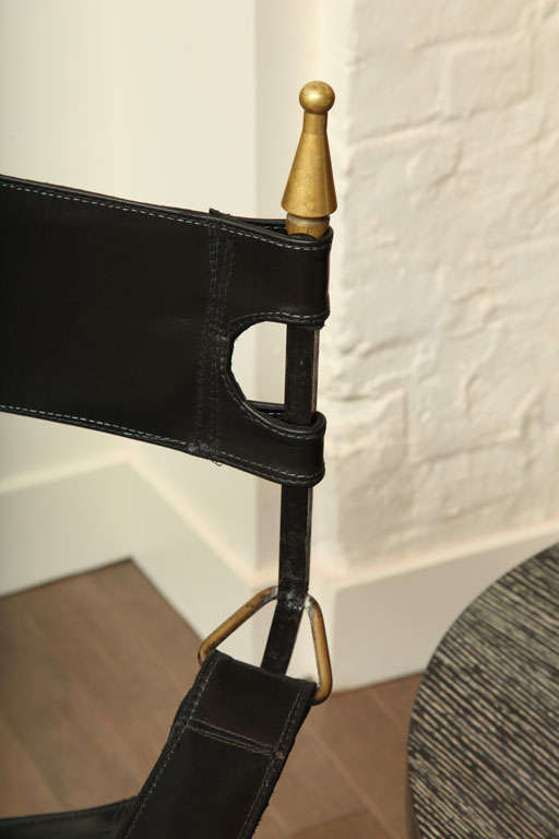 Mid-20th Century Roman Inspired Savonarola Chair For Sale