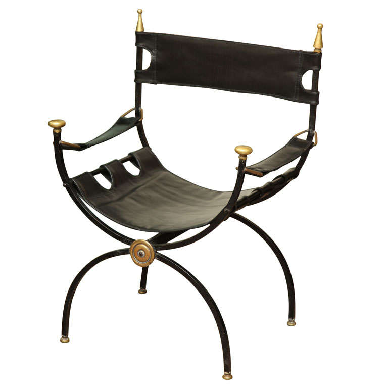 Roman Inspired Savonarola Chair For Sale