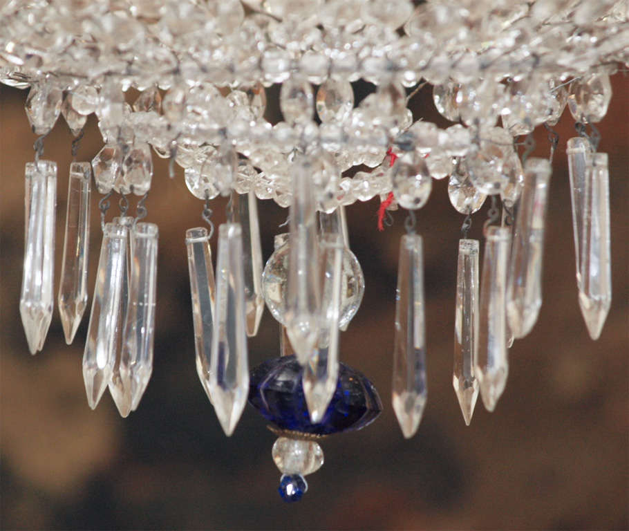 Empire Crystal Chandelier For Sale 4